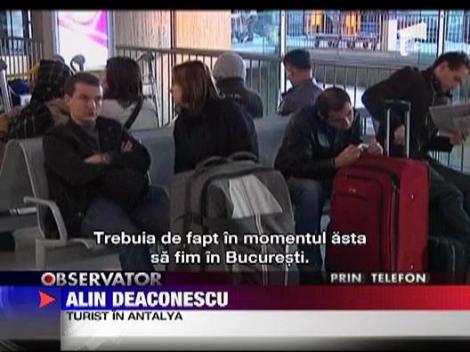 Peste 1.000 de turisti romani sunt blocati in statiunea turca Antalya