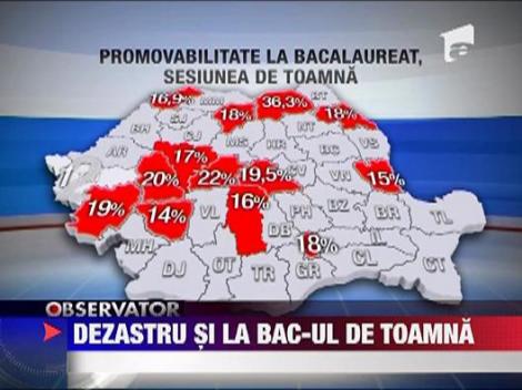Peste 80% dintre elevi nu au promovat BAC-ul