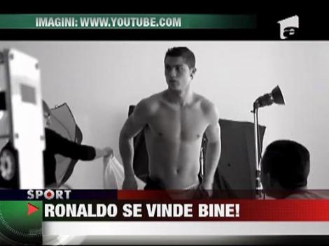 Cristiano Ronaldo castiga 10 milioane de euro anual din reclame