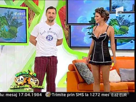 Roxana Vancea in furou la Neatza