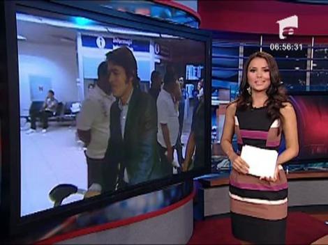 Gabriel Corrado a sosit in Romania