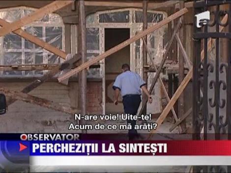 Perchezitii in palatele romilor din Sintesti!