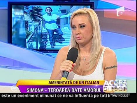 Simona Trasca: "Am primit mii de euro de la un italian, acum ma ameninta"