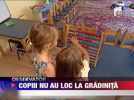 Unu din trei copii din Bucuresti nu are loc la gradinita