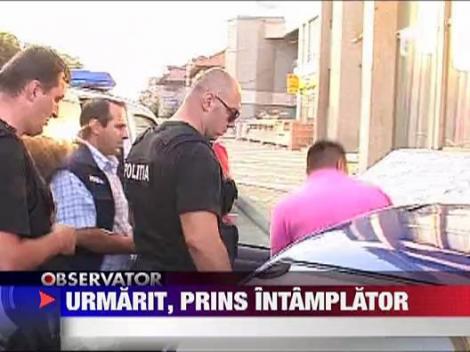 Un barbat dat in urmarire generala a fost prins din intamplare, in Pitesti
