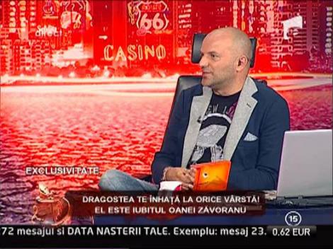 Exclusiv : Iubitul Oanei Zavoranu in platoul Un Show Pacatos