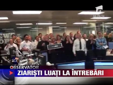 Soc in randul angajatilor de la News of the World