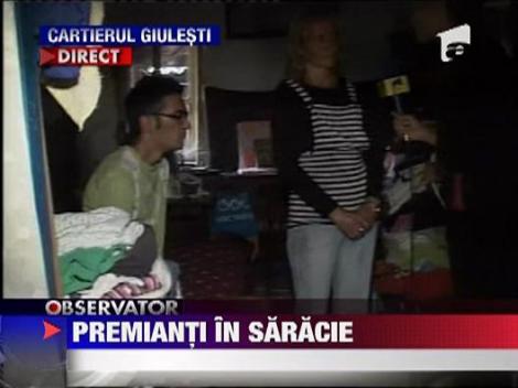 Dorm si invata intr-o baraca mucegaita