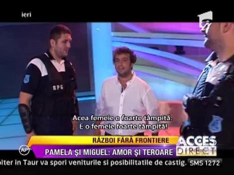 Injuriile dintre Simona Trasca si Miguel au continuat si in culise