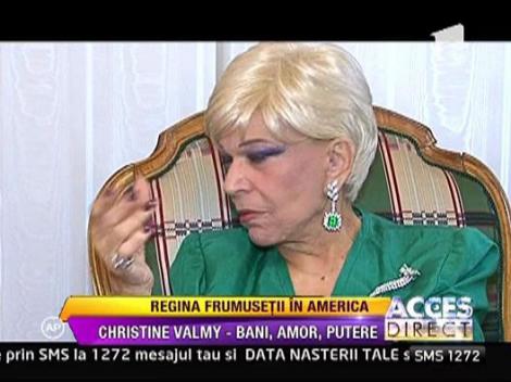 Christine Valmy, regina frumusetii in America!