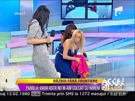 Simona Trasca isi taie toate hainele primite de la Miguel