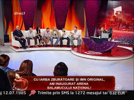 Leonard Doroftei a tremurat la Imn