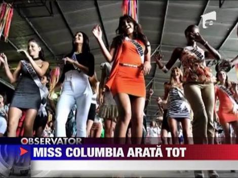 Miss Columbia fara lenjerie intima
