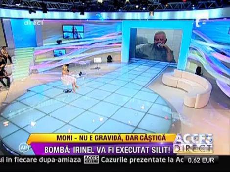 Irinel Columbeanu: "Irina vrea o camera la Izvorani pentru noul ei fratior"