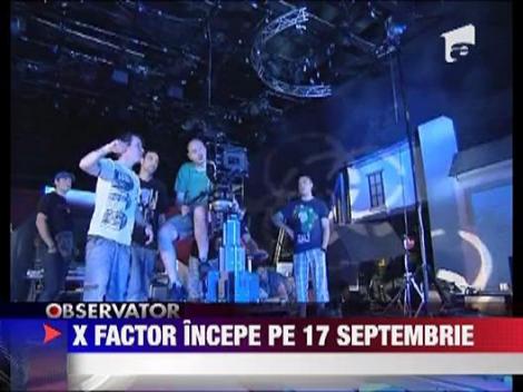 X Factor incepe pe 17 septembrie
