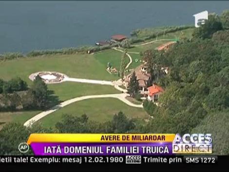 Imagini din elicopter cu bogatia familiei Truica