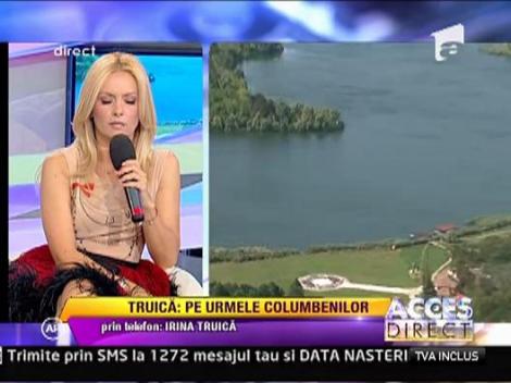 Irina Truica: "Sotul meu m-a amenintat cu ranga"