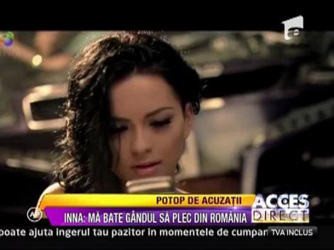 Inna vrea sa paraseasca definitiv Romania