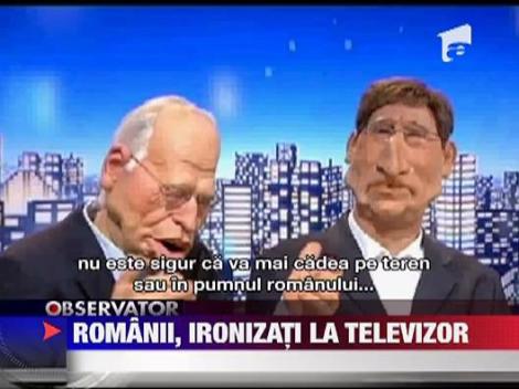 Francezii ne ironizeaza la televizor