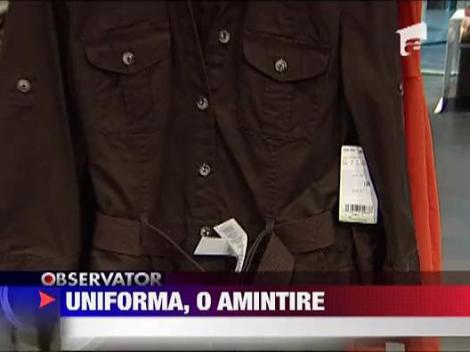 Uniforma, o amintire