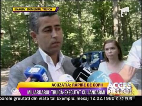 Miliardarul Remus Truica, executat cu jandarmii si politia