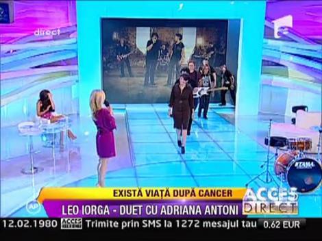 Adriana Antoni si Leo Iorga, la Acces Direct