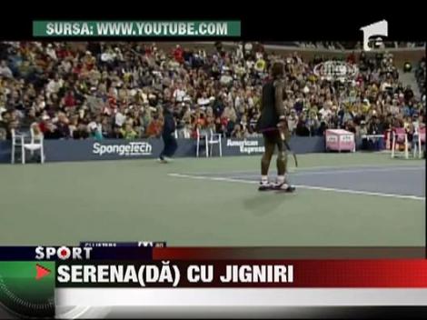 Serena Williams s-a luat din nou la cearta cu un arbitru