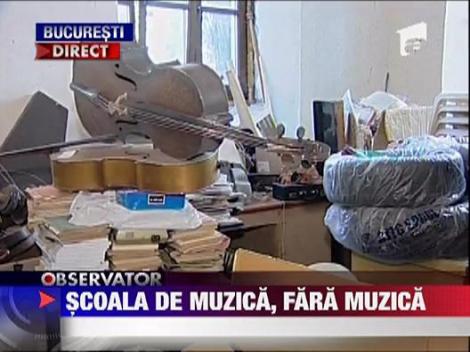 Scoala de muzica inchisa de 5 ani chiar daca a primit bani europeni pentru reabilitare