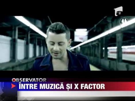 Adrian Sina se imparte intre muzica si X Factor