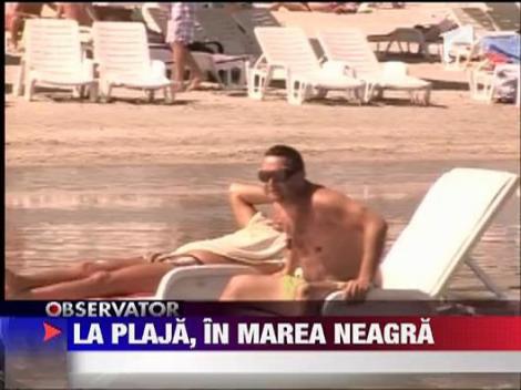 Plaja pe apa Marii Negre