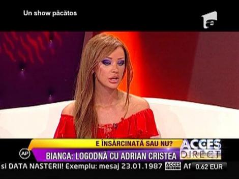 Bianca Dragusanu s-a logodit cu Adrian Cristea ‎