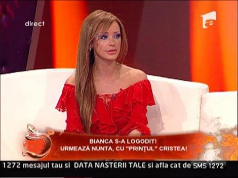 Bianca: "Sunt bolnava si din aceasta cauza nu pot avea un copil acum"