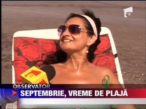 Septembrie, vreme de plaja