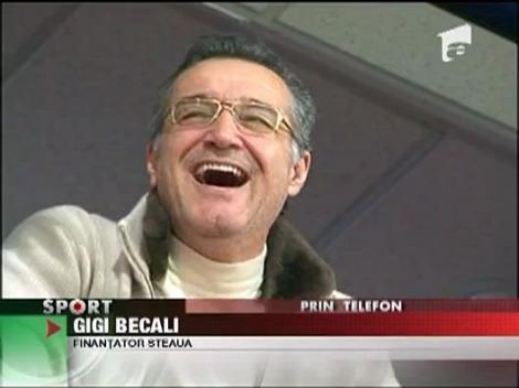 Gigi Becali a ajuns dependent de vorbitul la televizor