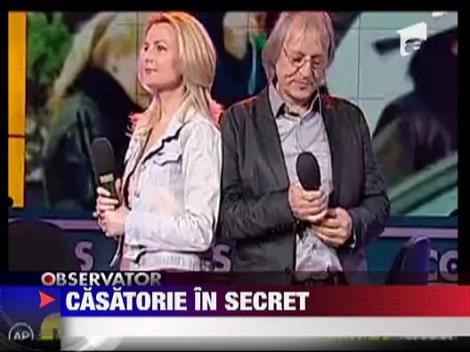 Mihai Constantinescu s-a casatorit in secret