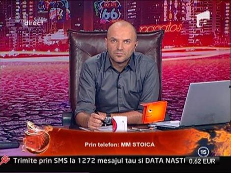 MM Stoica: "Nu sunt dement sa fortez soferul sa treaca pe interzis calea ferata"