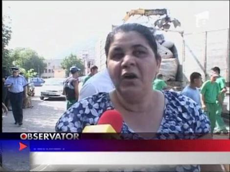 Scandal intre politisti si tigani in piata la Brasov