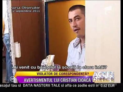 Cristian Cioaca ameninta pe toata lumea