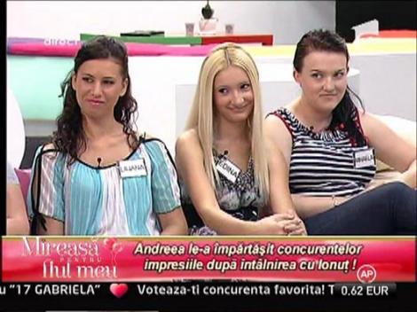 Intalnirea dintre Andreea si Ionut este subiectul saptamanii