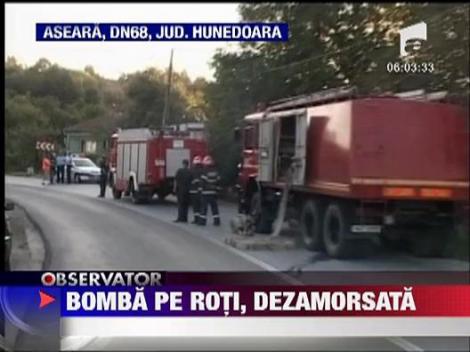 Pericol de explozie din cauza unui TIR rasturnat