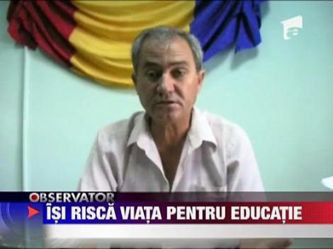 Copii care isi risca viata pentru scoala