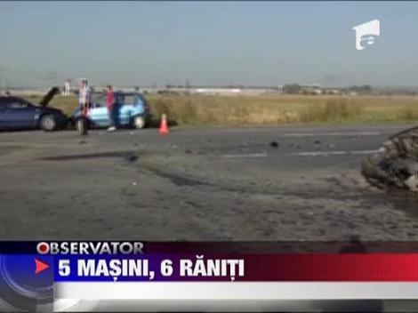 Accident in lant pe E85