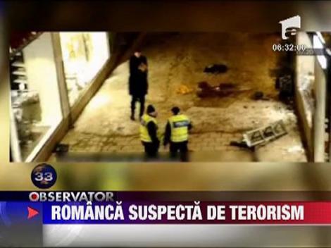 Romanca suspectata de terorism, arestata in Anglia