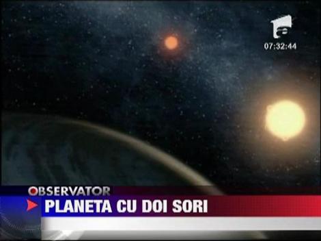 O planeta cu doi sori a fost descoperita in galaxia noastra