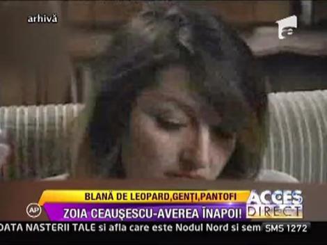 Vezi aici imagini inedite Zoia Ceausescu