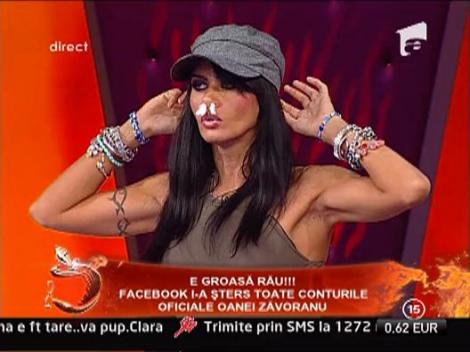 Oana Zavoranu a inceput sa frece mobila din platou