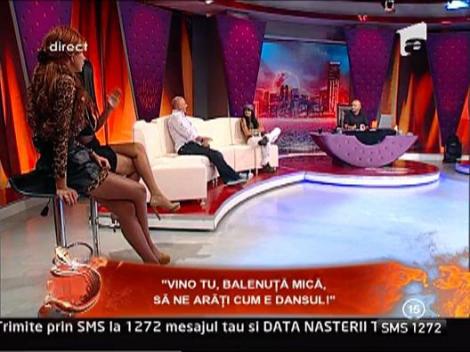 Oana Roman nu vrea sa intre in direct la Un Show Pacatos