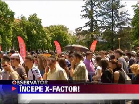 Incepe X-Factor!