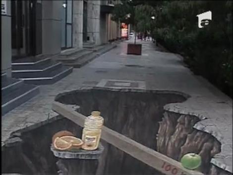 Groapa 3D in mijlocul Capitalei