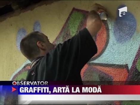 Graffiti, arta la moda
